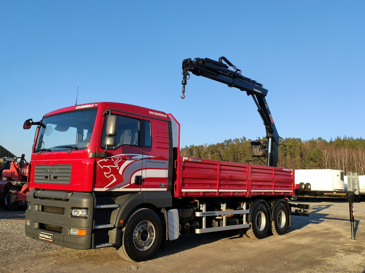 Tipper, Crane truck MAN Man 26.440 6x4 HDS HIAB 166 B-3 DUO Wywrotka Meiller 2-stronna: picture 19