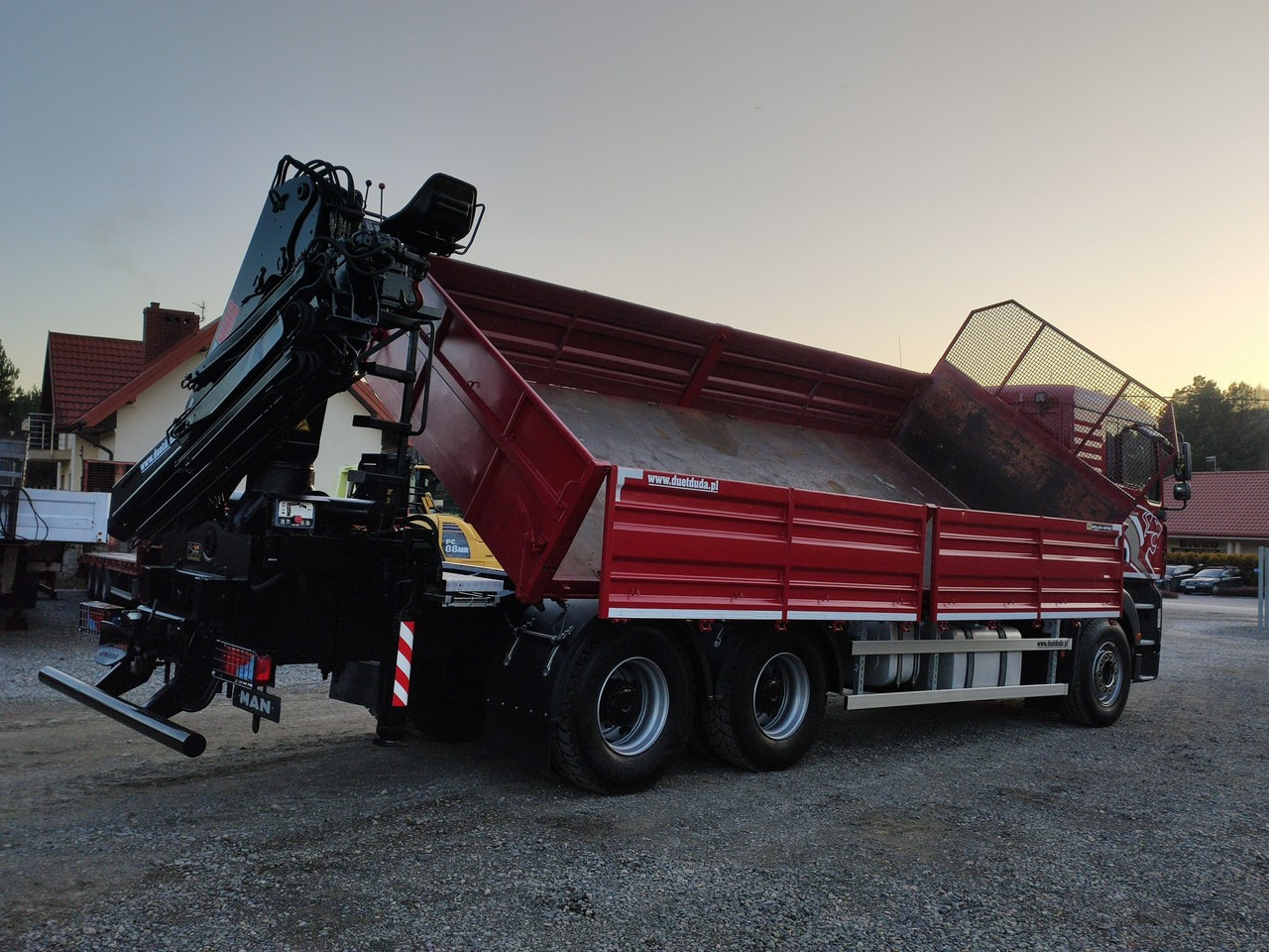 Tipper, Crane truck MAN Man 26.440 6x4 HDS HIAB 166 B-3 DUO Wywrotka Meiller 2-stronna: picture 18