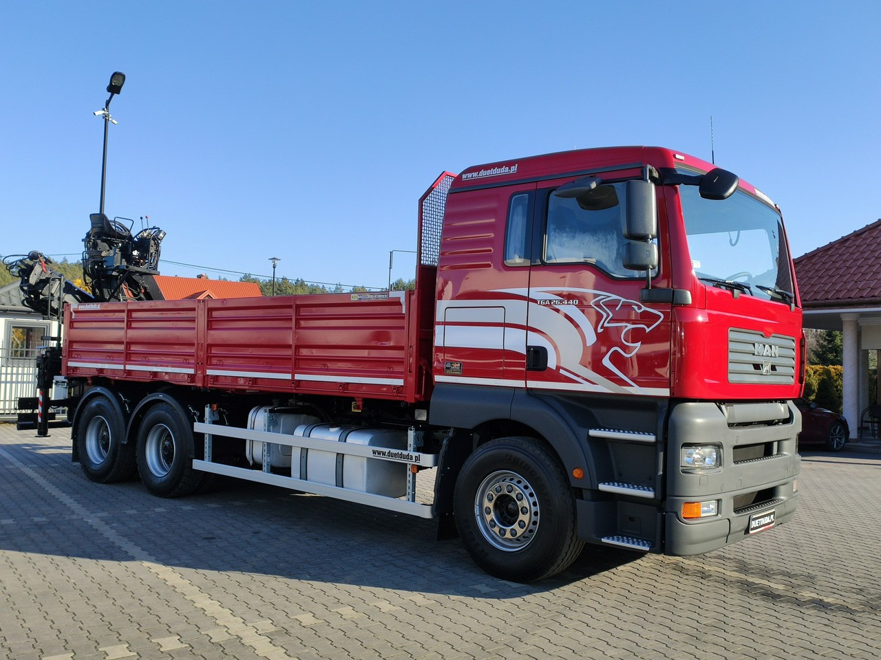 Tipper, Crane truck MAN Man 26.440 6x4 HDS HIAB 166 B-3 DUO Wywrotka Meiller 2-stronna: picture 10