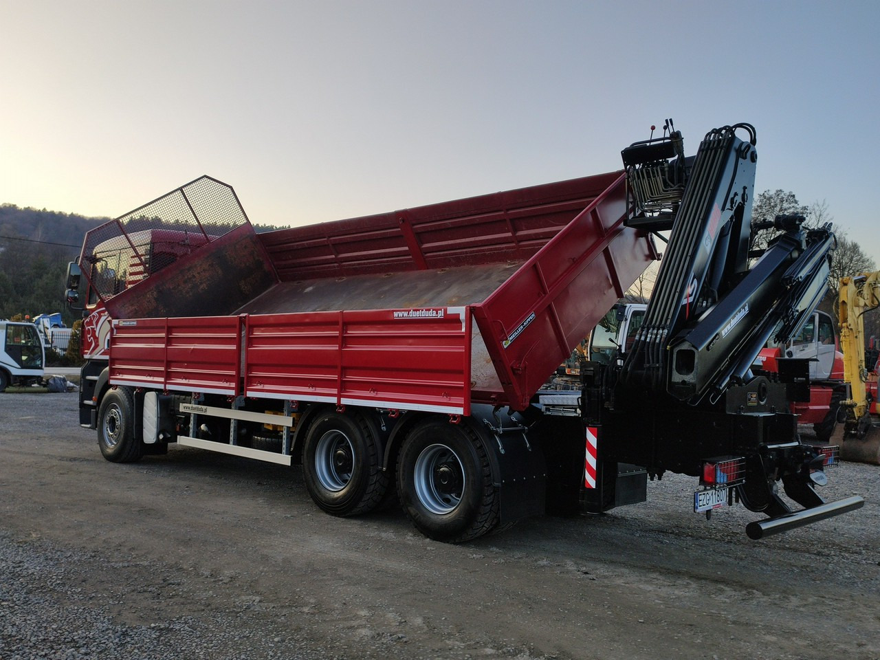 Tipper, Crane truck MAN Man 26.440 6x4 HDS HIAB 166 B-3 DUO Wywrotka Meiller 2-stronna: picture 25