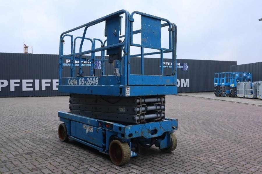 Scissor lift Genie GS2646 Electric, Working Height 9.80m, Capacity 45: picture 7