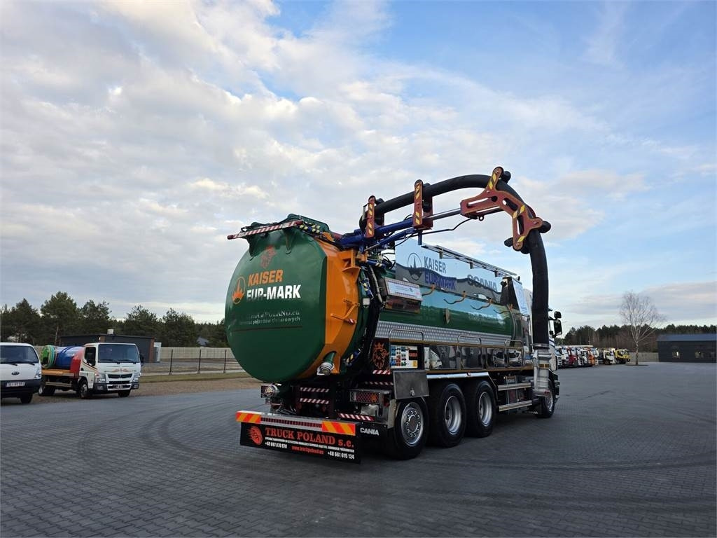 Vacuum truck Scania WUKO KAISER EUR-MARK PKL 12.8 FOR CLEANING CANALS: picture 25