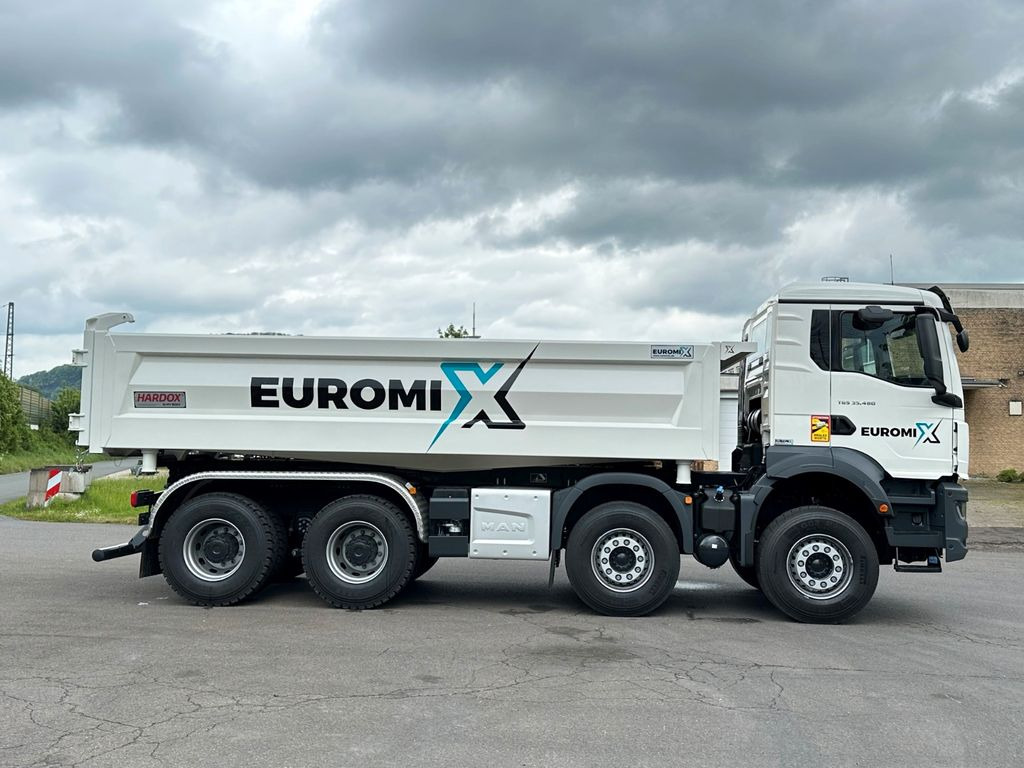 New Tipper MAN TGS 35.480 8x4 EuromixMTP 2-Seiten-Kipper: picture 9