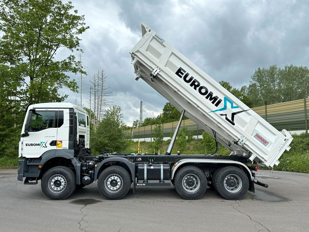 New Tipper MAN TGS 35.480 8x4 EuromixMTP 2-Seiten-Kipper: picture 12