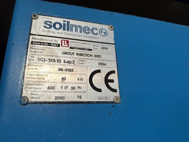 Stationary concrete pump Soilmec SGJ-1X9.10: picture 6