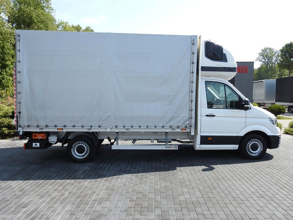 Curtain side van Volkswagen CRAFTER PRITSCHE PLANE AUFZUG 8 PALETTEN WEBASTO: picture 8