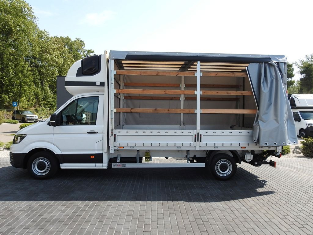 Curtain side van Volkswagen CRAFTER PRITSCHE PLANE AUFZUG 8 PALETTEN WEBASTO: picture 9