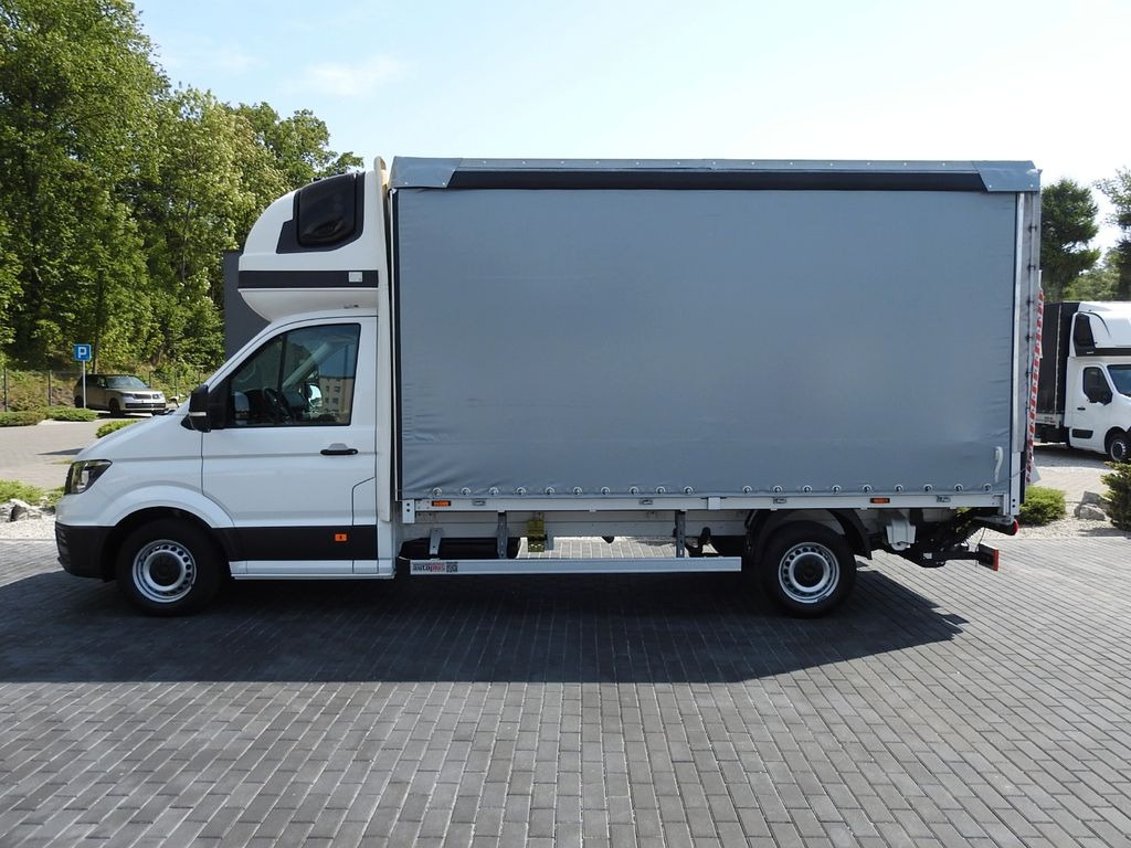 Curtain side van Volkswagen CRAFTER PRITSCHE PLANE AUFZUG 8 PALETTEN WEBASTO: picture 10