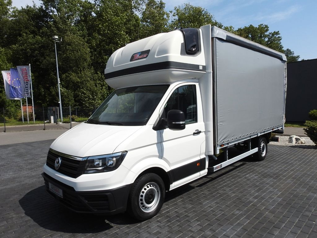 Curtain side van Volkswagen CRAFTER PRITSCHE PLANE AUFZUG 8 PALETTEN WEBASTO: picture 7