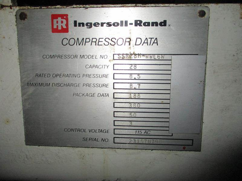 Air compressor Ingersoll Rand SSR 2000 28H: picture 7