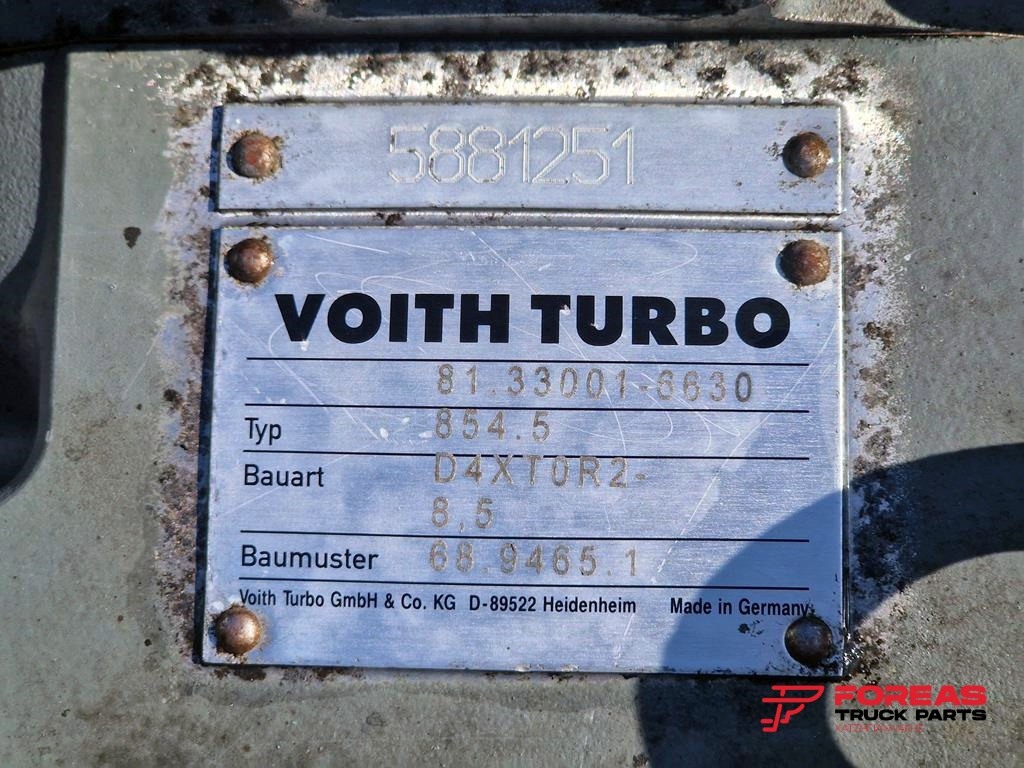 Gearbox for Bus VOITH 854.5 - AUTOMATIC: picture 8