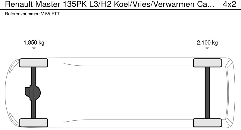 New Refrigerated van Renault Master 135PK L3/H2 Koel/Vries/Verwarmen Carrier Xarios 350 + 220 Volt nachtaansluiting. BPM VRIJ!!: picture 19