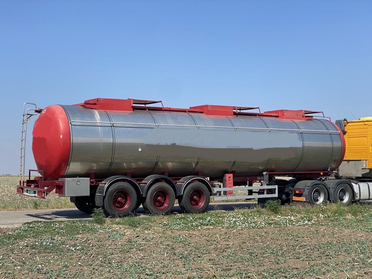 Tank semi-trailer for transportation of food LAG Cisterna Inox alimentar -REVIZIE COMPLETA - agricultura - AZOT: picture 18