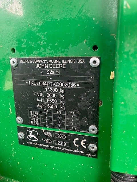 New Square baler John Deere L634: picture 6