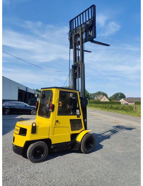 Forklift Hyster Forklift free lift / triple / side shift H60XM: picture 8