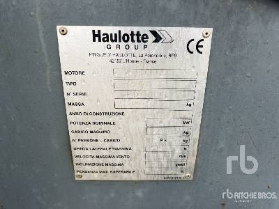 Articulated boom HAULOTTE HA15IP Electric (Inoperable): picture 6