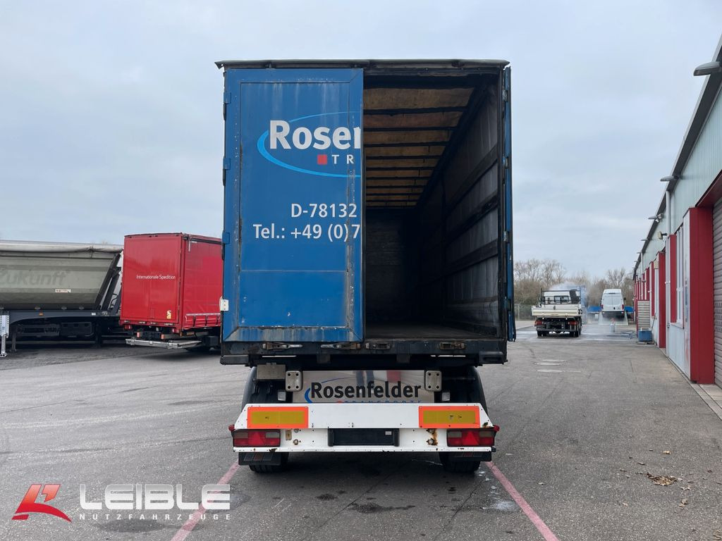 Container transporter/ Swap body trailer Kögel AWE 18*BDF-Lafette*mit Ersatzrad* BPW Achsen: picture 12