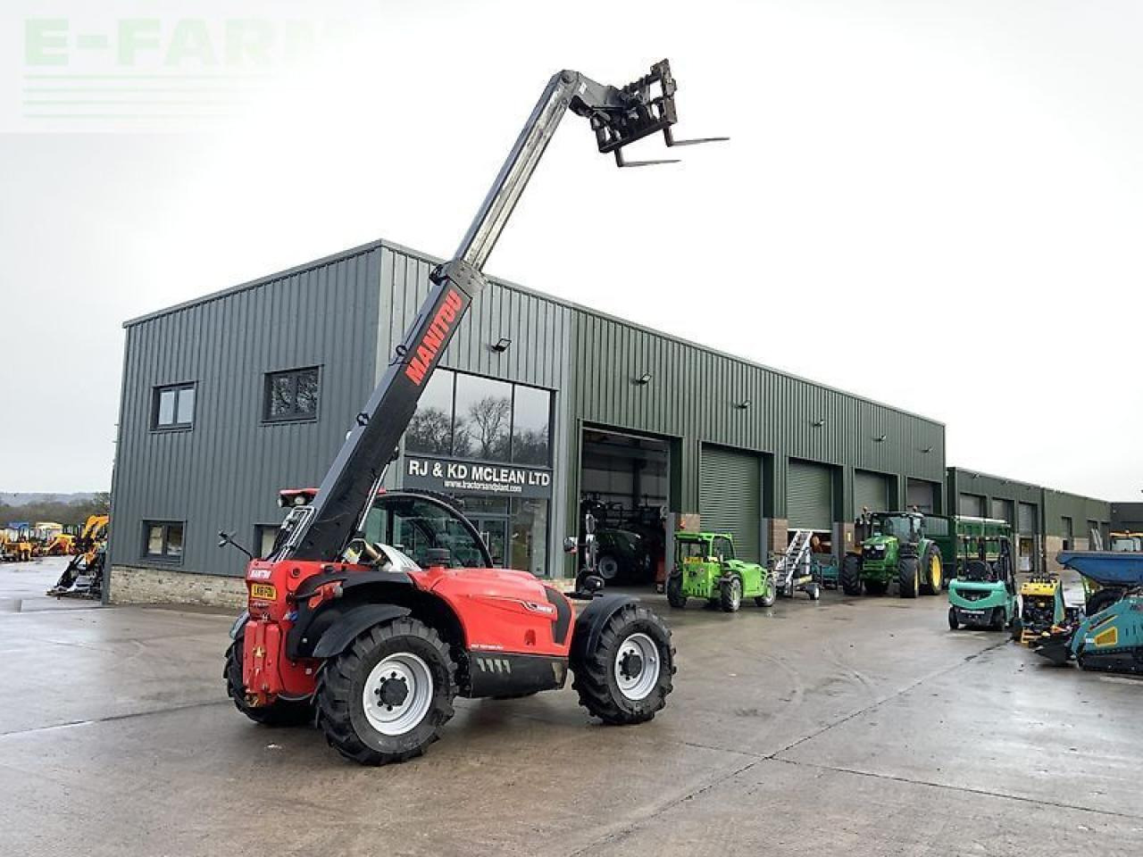 Telescopic handler Manitou mlt737-130 ps+ elite telehandler (st21182): picture 9