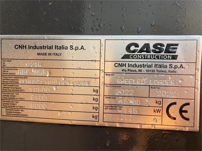 Wheel loader Case 721G: picture 17