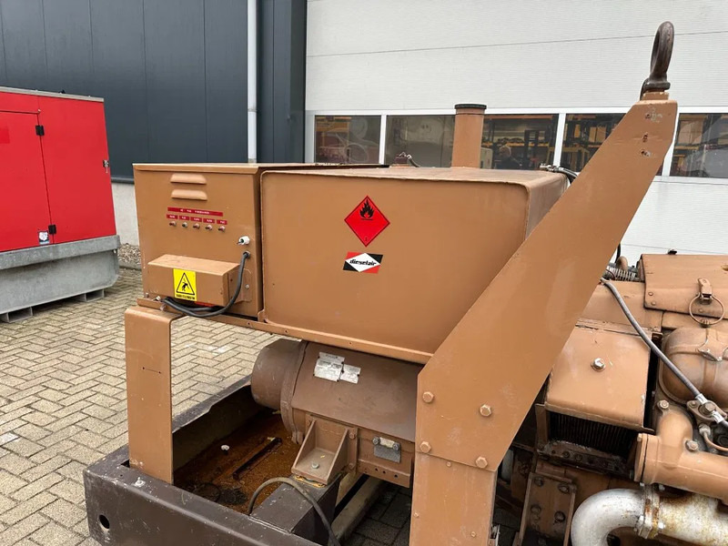 Generator set Alsthom V102 unelec 140 kVA generatorset ex Emergency Noodstroom Aggregaat: picture 14 Generator set Alsthom V102 unelec 140 kVA generatorset ex Emergency Noodstroom Aggregaat: picture 14