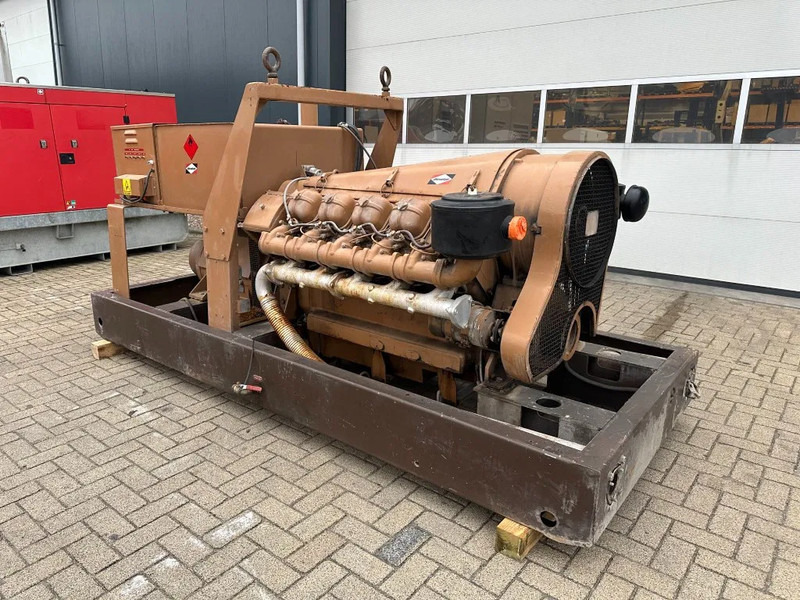 Generator set Alsthom V102 unelec 140 kVA generatorset ex Emergency Noodstroom Aggregaat: picture 11 Generator set Alsthom V102 unelec 140 kVA generatorset ex Emergency Noodstroom Aggregaat: picture 11