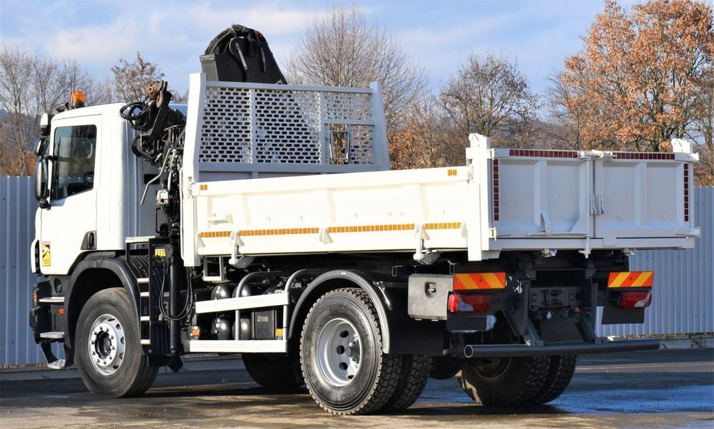 Crane truck, Tipper Scania P320 Kipper 3,90m *BORDMATIC*HIAB 122B-2DUO* TOP: picture 7