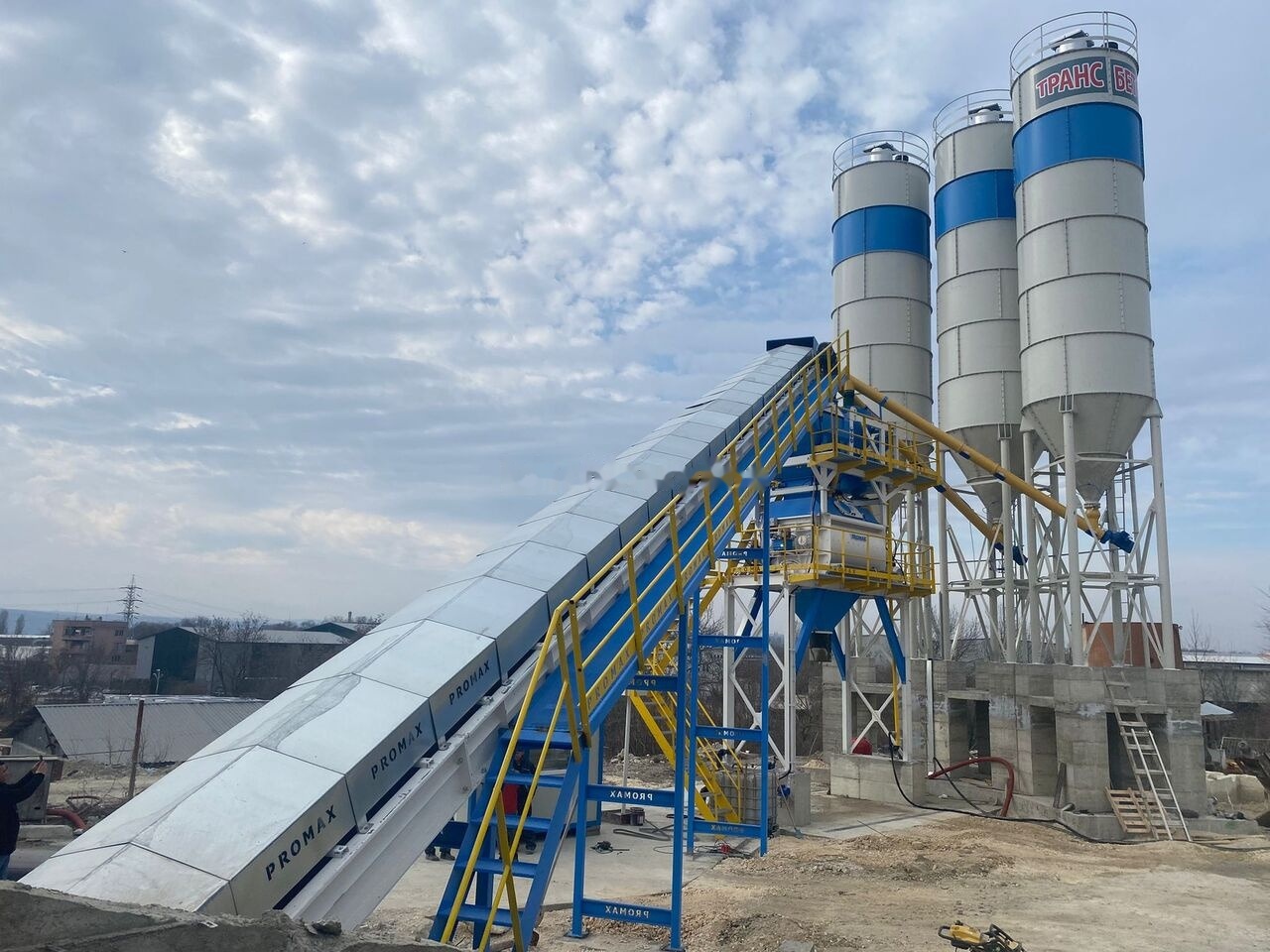 New Concrete plant Promax Stationary Concrete Batching Plant S130-TWN (130m/h): picture 13