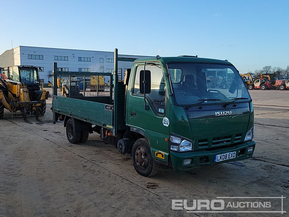 Dropside/ Flatbed truck 2008 Isuzu NKR: picture 7