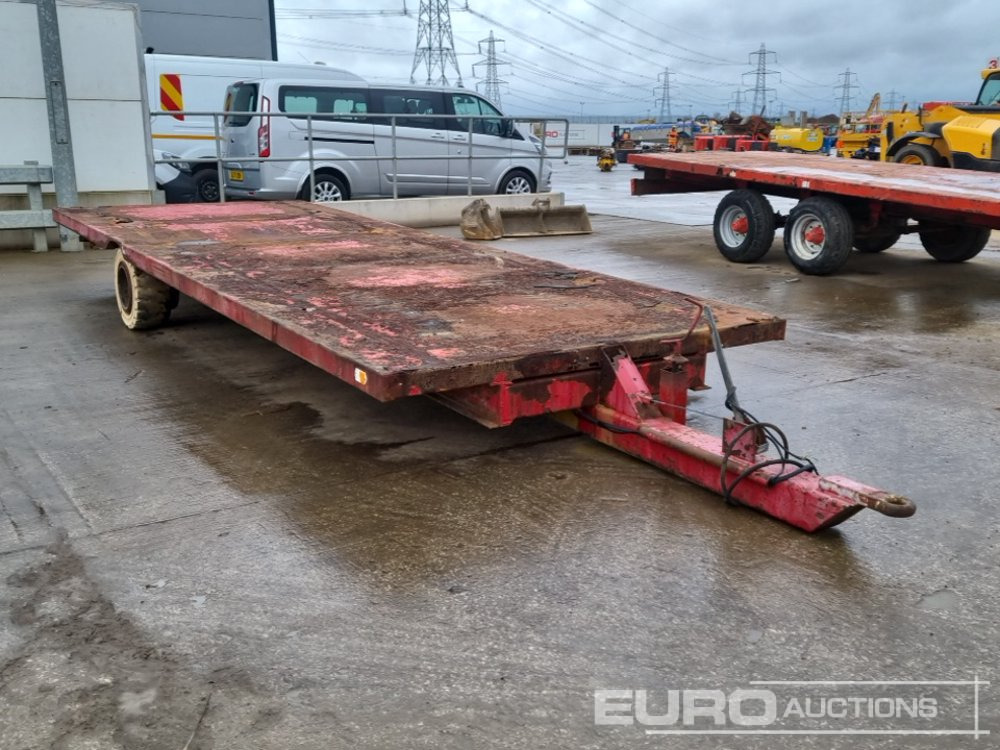 Farm trailer CLS 4.5 Ton Single Axle Drawbar Flatbed Trailer: picture 6