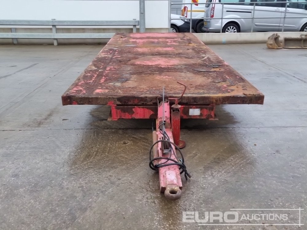 Farm trailer CLS 4.5 Ton Single Axle Drawbar Flatbed Trailer: picture 7