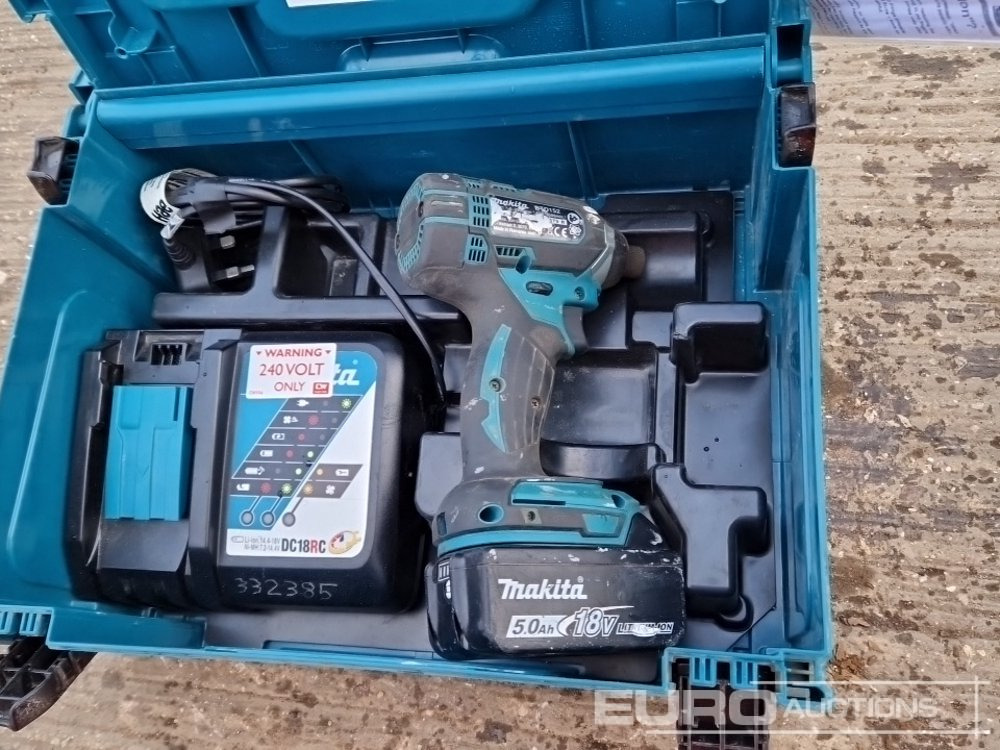 Construction equipment Makita 110Volt Impact Gun, 110Volt Hammer Drill, Battery Impact Gun (2 of), Battery Hammer Drill, Spectra Laser Level: picture 23