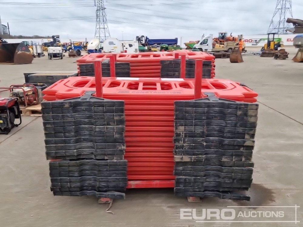 Construction equipment Stillage of Plastic Pedestrian Fencing (3 of): picture 6