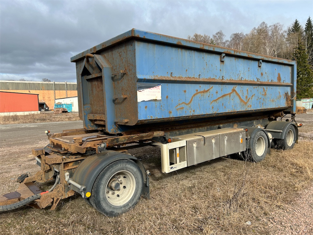 Container transporter/ Swap body trailer ORY-T med flak: picture 7